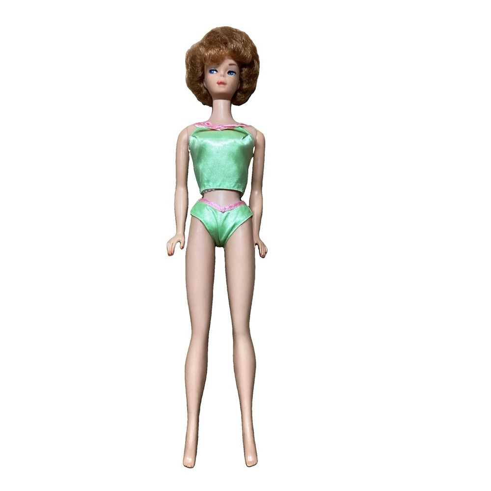 Vintage Barbie Bubble Cut #850 Titian Redhead 1961-62 Patented Mattel